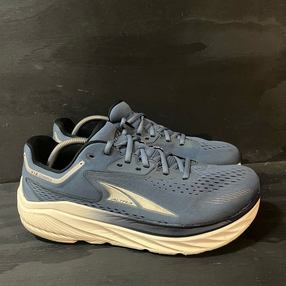 Altra Via Olympus 4 Mens Size 11 Blue Running Shoes Sneakers ALOA82BW419